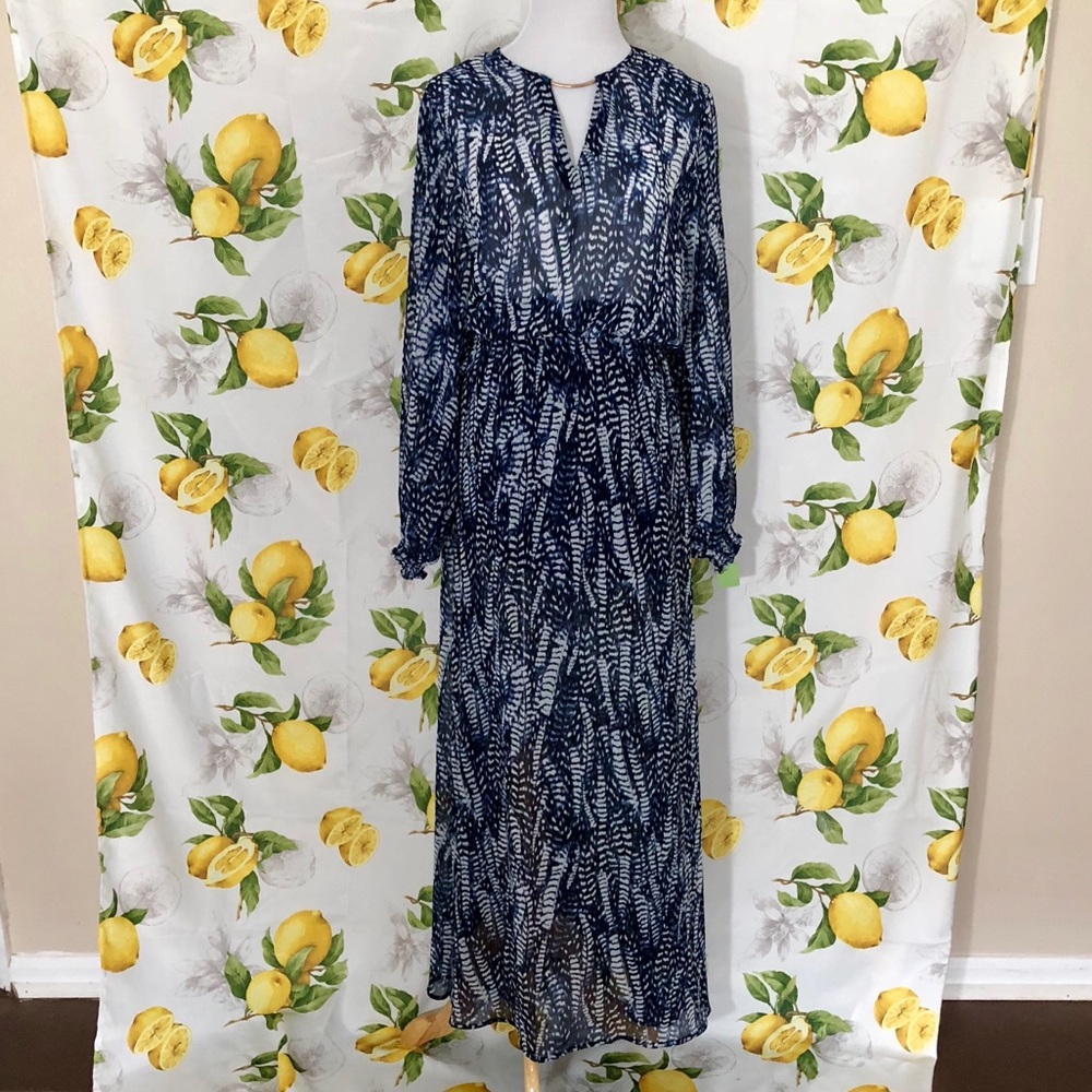 H&M Boho Maxi Dress Long Sleeve